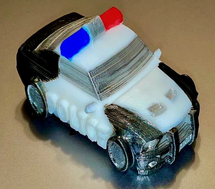 police car ornament photo