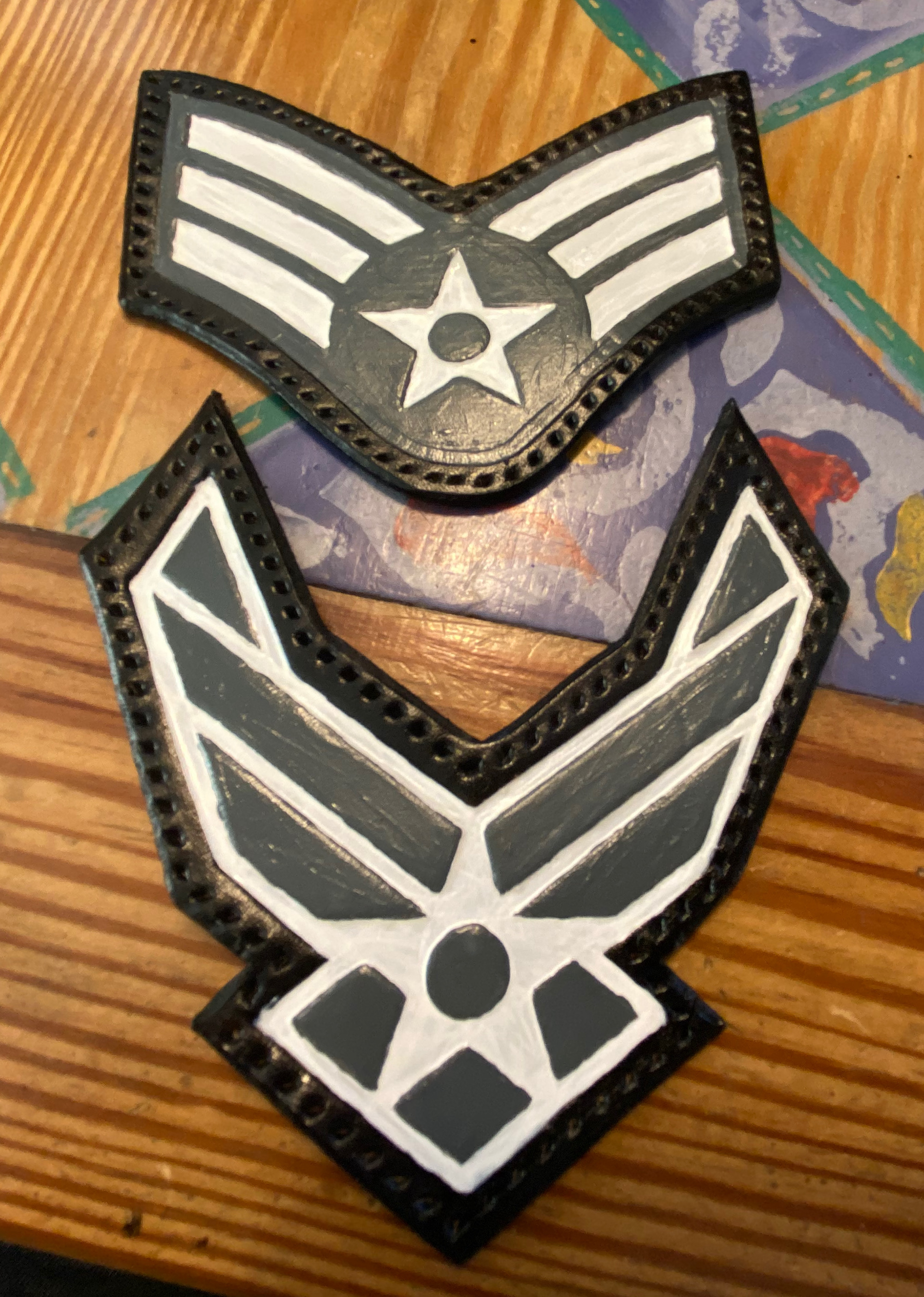 first painted patches