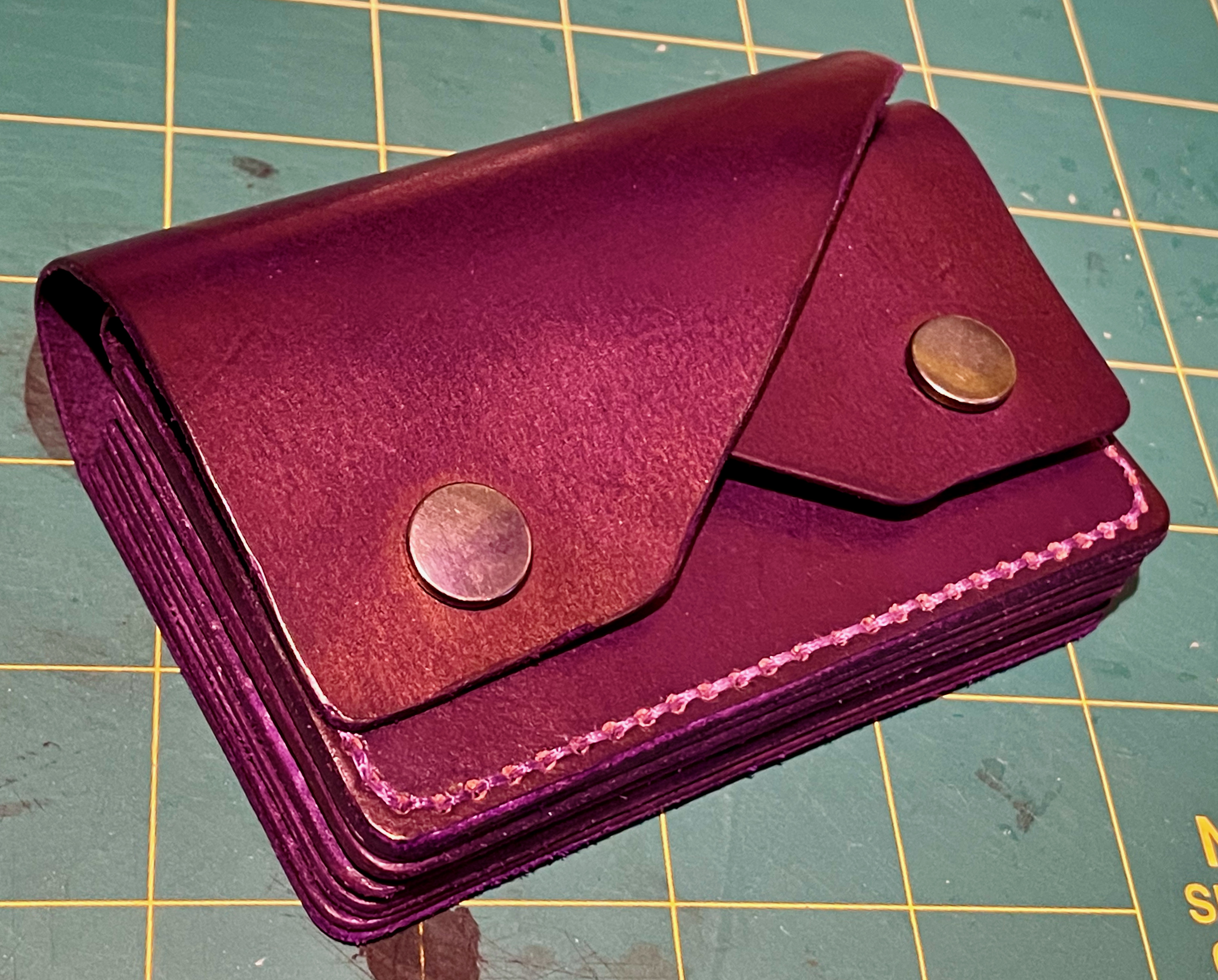 purple wallet