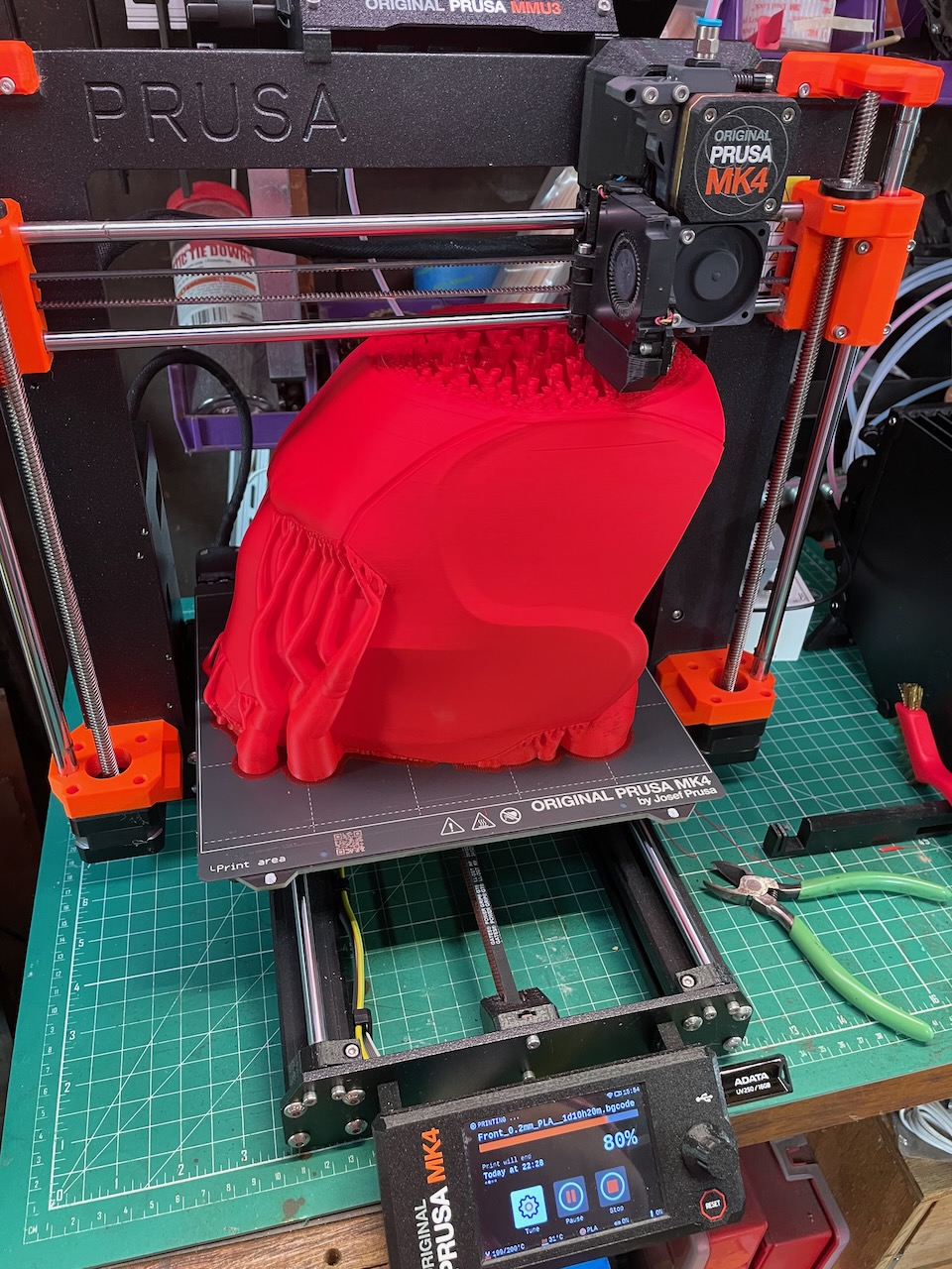 The Print on my Prusa MK4