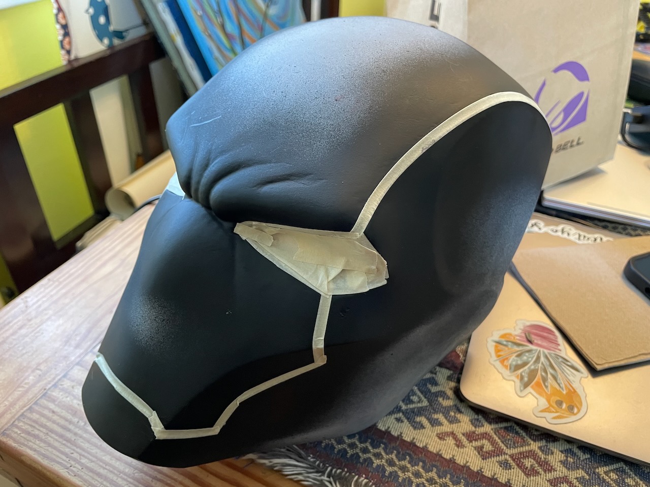 First few coats of sandable primer